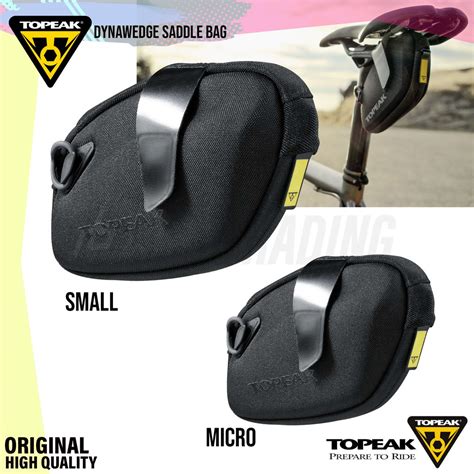 topeak dynawedge saddle bag with strap small